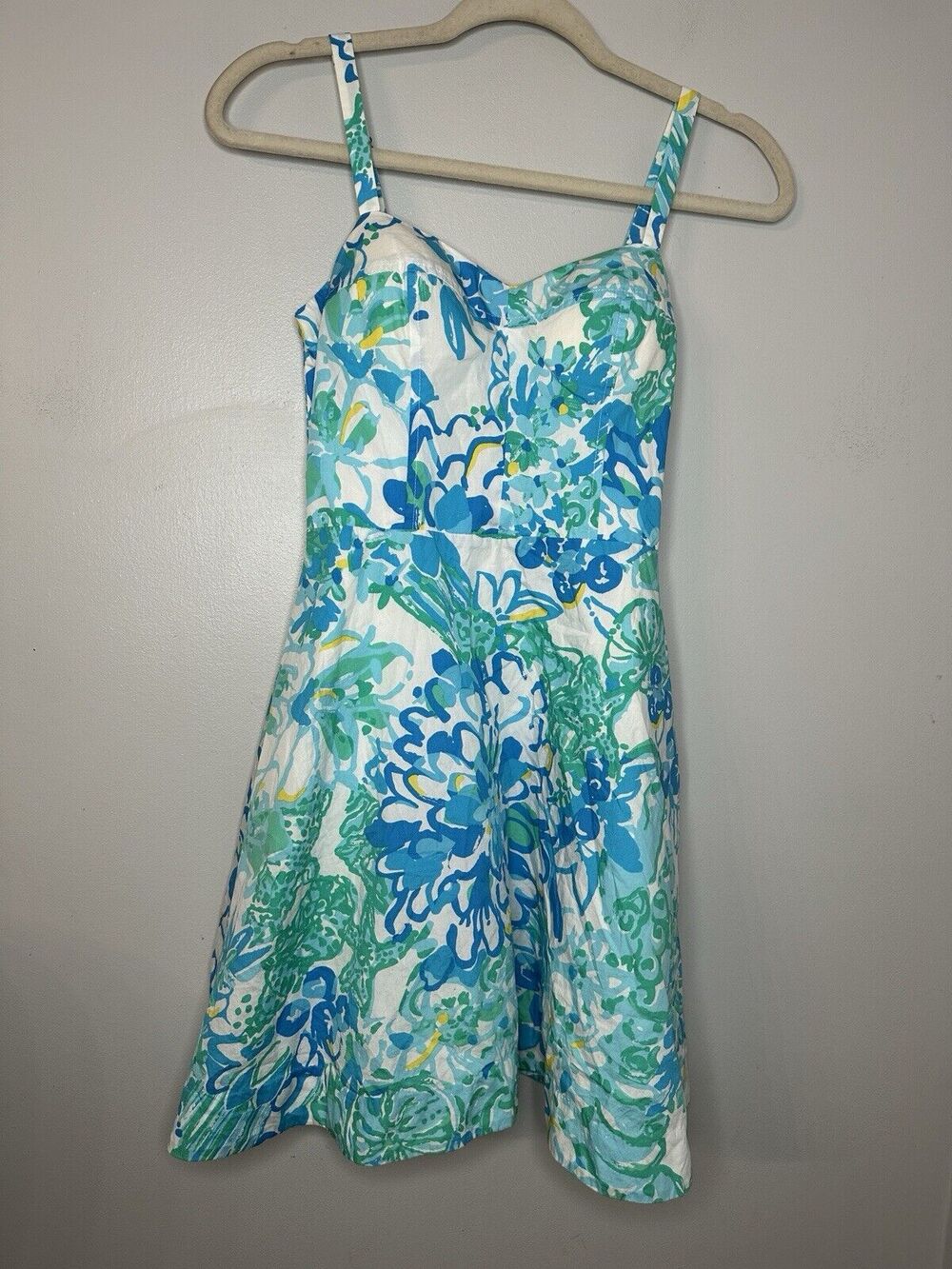 Lilly Pulitzer Rosemarie & Willow Dress Lined Womens 0